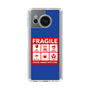 スリムプロテクションケース［ FRAGILE Sticker - Blue ］