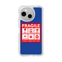 スリムプロテクションケース［ FRAGILE Sticker - Blue ］