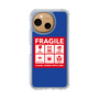 スリムプロテクションケース［ FRAGILE Sticker - Blue ］