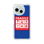 スリムプロテクションケース［ FRAGILE Sticker - Blue ］