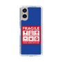 スリムプロテクションケース［ FRAGILE Sticker - Blue ］