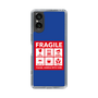 スリムプロテクションケース［ FRAGILE Sticker - Blue ］