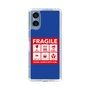 スリムプロテクションケース［ FRAGILE Sticker - Blue ］