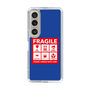 スリムプロテクションケース［ FRAGILE Sticker - Blue ］