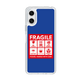 スリムプロテクションケース［ FRAGILE Sticker - Blue ］