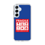 スリムプロテクションケース［ FRAGILE Sticker - Blue ］