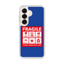 スリムプロテクションケース［ FRAGILE Sticker - Blue ］