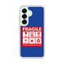 スリムプロテクションケース［ FRAGILE Sticker - Blue ］