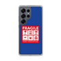 スリムプロテクションケース［ FRAGILE Sticker - Blue ］