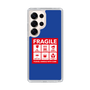 スリムプロテクションケース［ FRAGILE Sticker - Blue ］