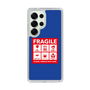 スリムプロテクションケース［ FRAGILE Sticker - Blue ］