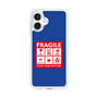 スリムプロテクションケース［ FRAGILE Sticker - Blue ］