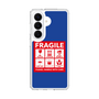 スリムプロテクションケース［ FRAGILE Sticker - Blue ］