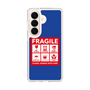 スリムプロテクションケース［ FRAGILE Sticker - Blue ］