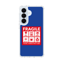 スリムプロテクションケース［ FRAGILE Sticker - Blue ］