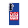 スリムプロテクションケース［ FRAGILE Sticker - Blue ］
