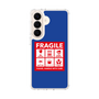 スリムプロテクションケース［ FRAGILE Sticker - Blue ］