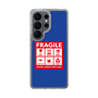 スリムプロテクションケース［ FRAGILE Sticker - Blue ］