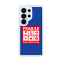 スリムプロテクションケース［ FRAGILE Sticker - Blue ］