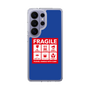 スリムプロテクションケース［ FRAGILE Sticker - Blue ］