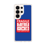 スリムプロテクションケース［ FRAGILE Sticker - Blue ］