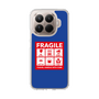 スリムプロテクションケース［ FRAGILE Sticker - Blue ］