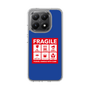 スリムプロテクションケース［ FRAGILE Sticker - Blue ］