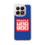 スリムプロテクションケース［ FRAGILE Sticker - Blue ］