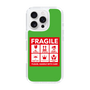 スリムプロテクションケース［ FRAGILE Sticker - Green ］