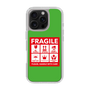 スリムプロテクションケース［ FRAGILE Sticker - Green ］