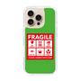 スリムプロテクションケース［ FRAGILE Sticker - Green ］