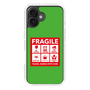 スリムプロテクションケース［ FRAGILE Sticker - Green ］