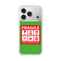 スリムプロテクションケース［ FRAGILE Sticker - Green ］