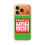 スリムプロテクションケース［ FRAGILE Sticker - Green ］