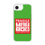 スリムプロテクションケース［ FRAGILE Sticker - Green ］