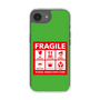 スリムプロテクションケース［ FRAGILE Sticker - Green ］