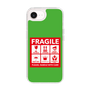 スリムプロテクションケース［ FRAGILE Sticker - Green ］