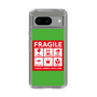 スリムプロテクションケース［ FRAGILE Sticker - Green ］