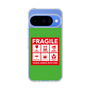 スリムプロテクションケース［ FRAGILE Sticker - Green ］