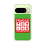 スリムプロテクションケース［ FRAGILE Sticker - Green ］
