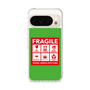 スリムプロテクションケース［ FRAGILE Sticker - Green ］