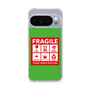 スリムプロテクションケース［ FRAGILE Sticker - Green ］