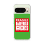 スリムプロテクションケース［ FRAGILE Sticker - Green ］