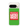 スリムプロテクションケース［ FRAGILE Sticker - Green ］