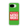 スリムプロテクションケース［ FRAGILE Sticker - Green ］