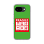 スリムプロテクションケース［ FRAGILE Sticker - Green ］