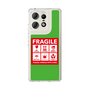 スリムプロテクションケース［ FRAGILE Sticker - Green ］