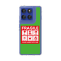 スリムプロテクションケース［ FRAGILE Sticker - Green ］