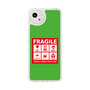 スリムプロテクションケース［ FRAGILE Sticker - Green ］