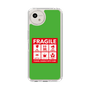 スリムプロテクションケース［ FRAGILE Sticker - Green ］
